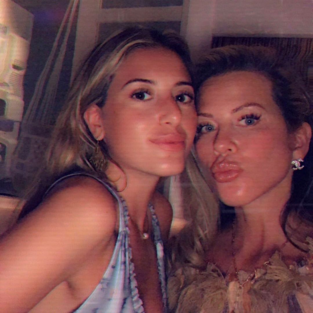 Lexi Manzo with her birth mother Dina Manzo