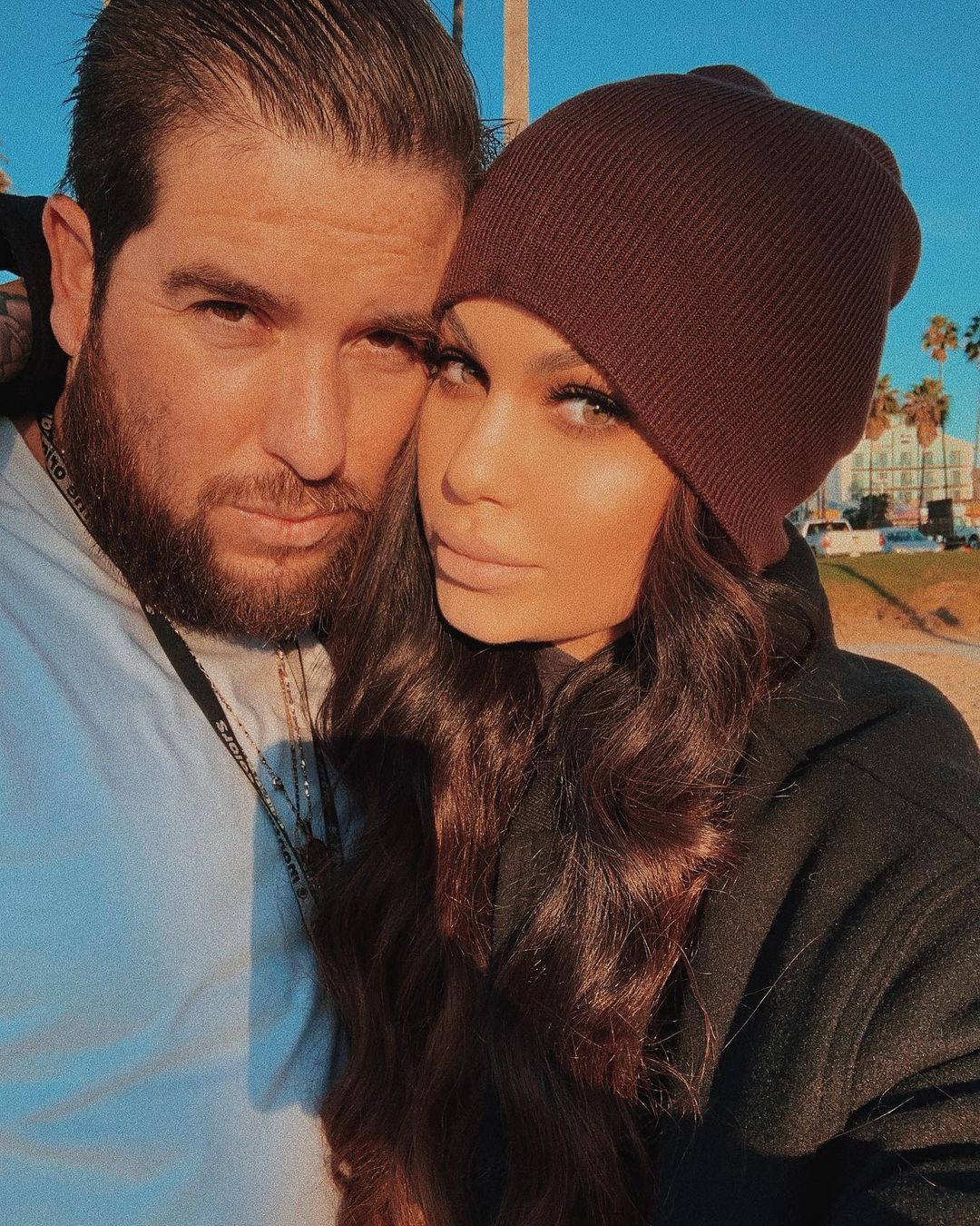 Bailey Sarian with her former fiance Fernando Valdez.