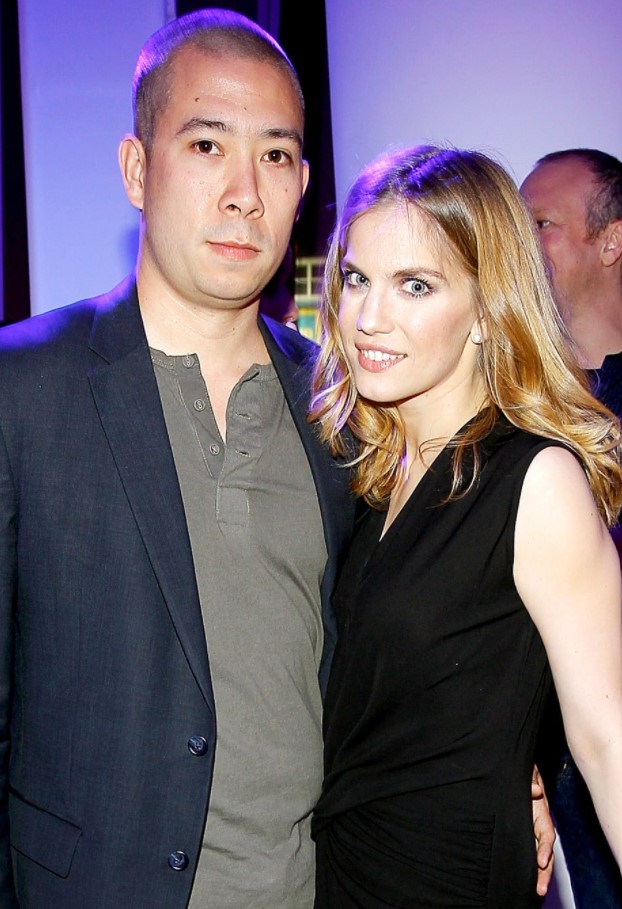 Anna Chlumsky with her husband Shaun So