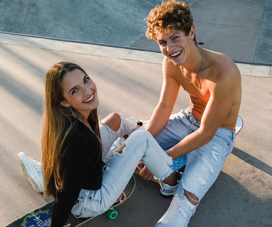 Lexi Rivera with her ex-boyfriend Ben Azelart