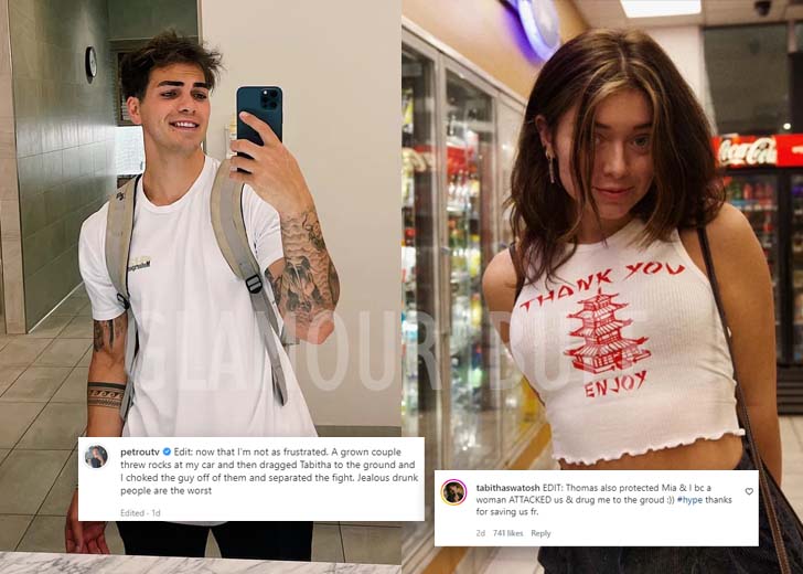 Hype House’s Thomas Petrou and Tabitha Swatosh Got into a Fight with a Grown Couple