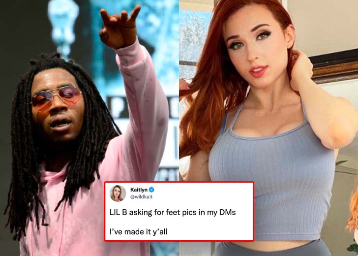 Amouranth Responds To Lil B’s DM For Customized Pictures