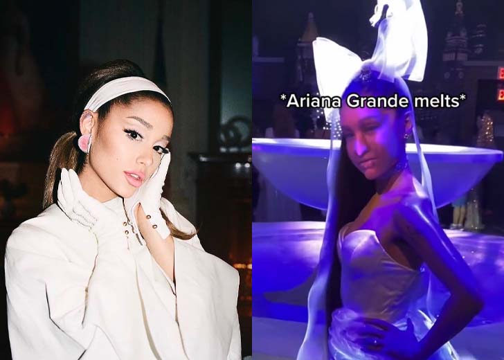 Ariana Grande's New Wax Figure at Madame Tussauds Reportedly Melts
