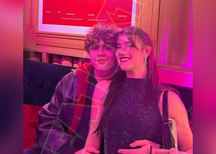 Charli D’Amelio with her mystery man Alex Novian