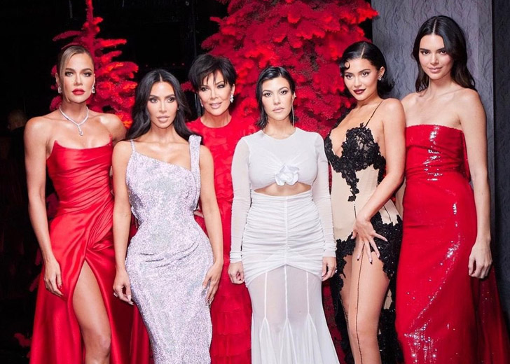 The Kardashians Look Incredible in New Christmas Family Picture