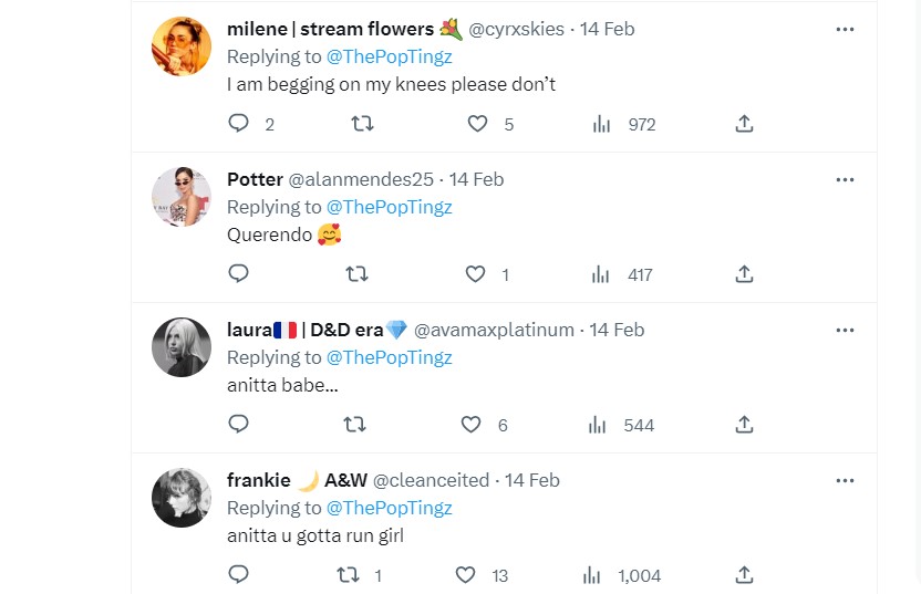 Fans respond to Sam Smith and Anitta's collaboration.