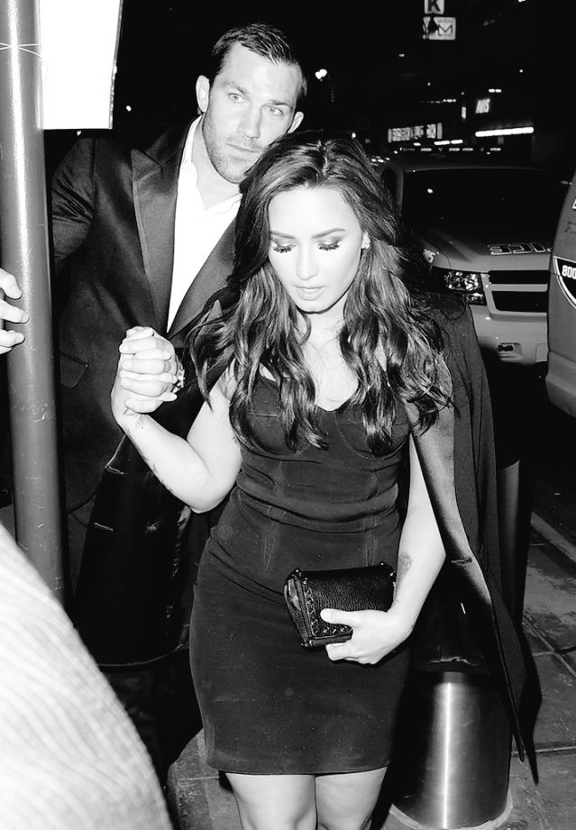 Demi Lovato was once the girlfriend of UFC Champion, Luke Rockhold.