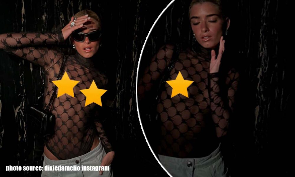 Dixie D’Amelio Responds after Fans Slam Her for Wearing See through Dress