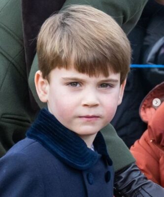 Picture of Young Prince Louis on King Charles III coronation (Source: Instagram)