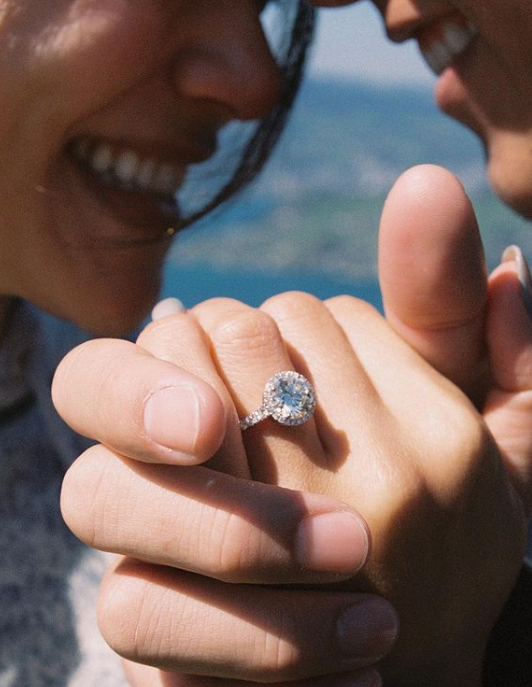 Kimberley Woltemas and Mark Prin got engaged in April 2022.