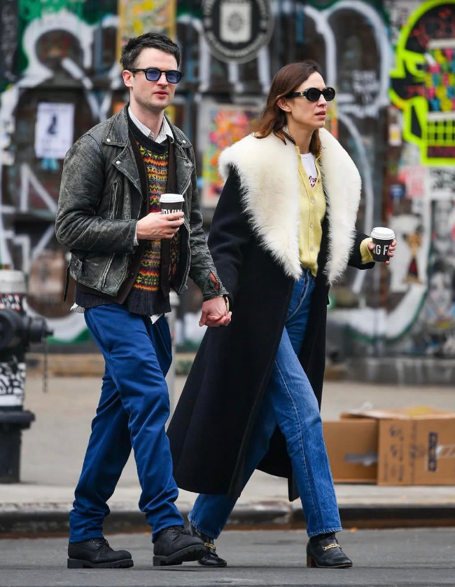 Tom Sturridge and Alexa Chung.