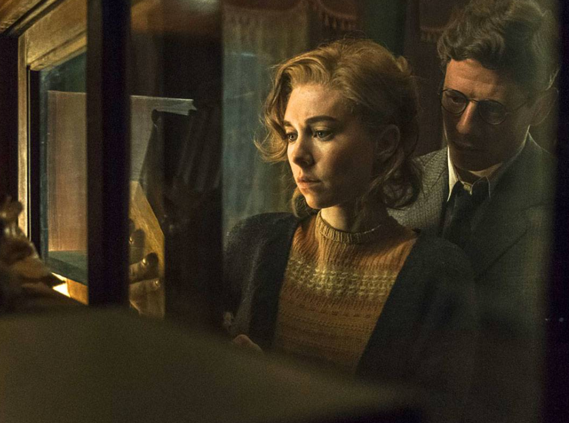 Vanessa Kirby alongside James Norton in 'Mr. Jones.'