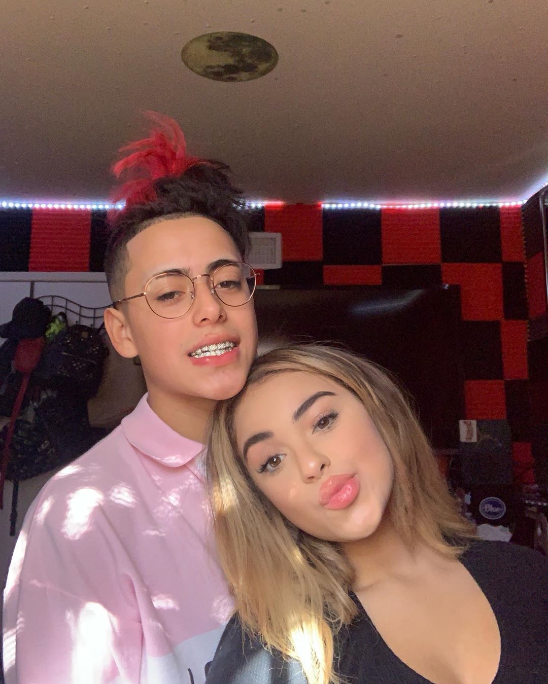 Devenity Perkins with her ex-boyfriend Suigeneris