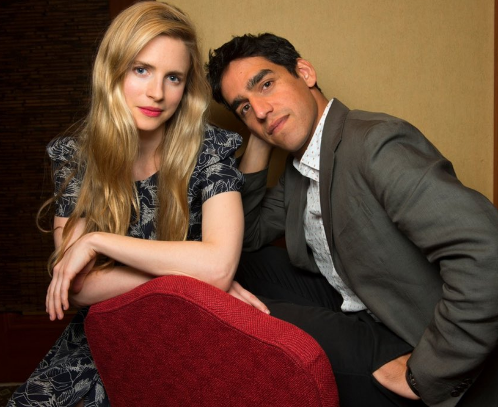 Brit Marling with ‘OA’ Co-Creator Zal Batmanglij. 