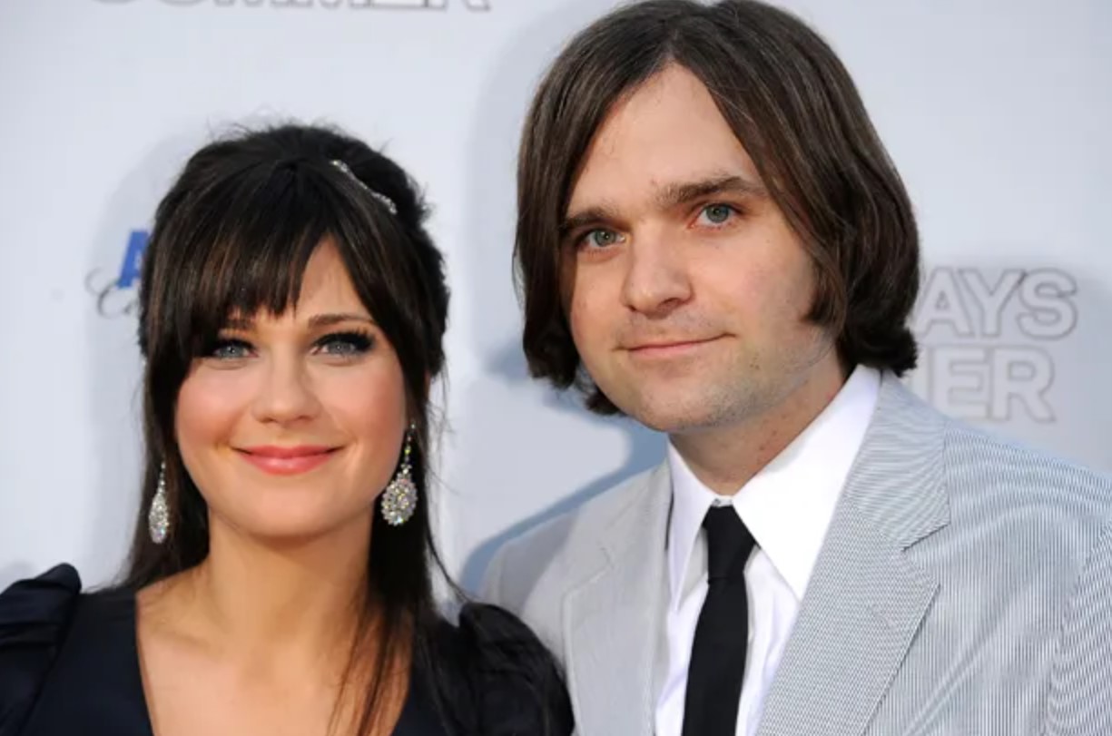 Ben Gibbard and Zooey Deschanel were married for three years.