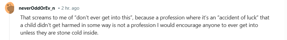 Fans' reaction to Natalie Portman's opinion on not encouraging young people to enter the acting world.