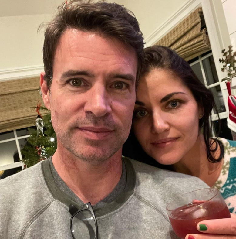 Scott Foley and his wife Marika Foley.