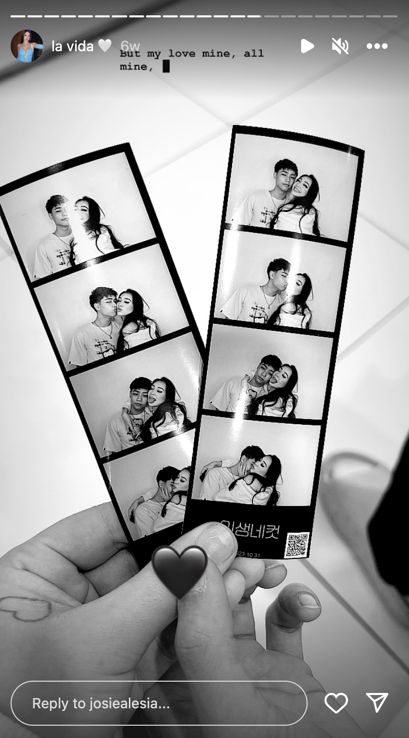 Josie Alesia and her boyfriend, Jackie.