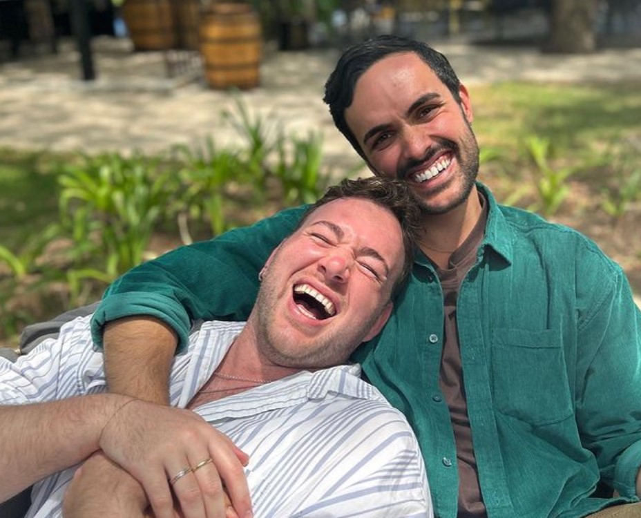 Kyle Viljoen and his husband Dr. Zachary Riley share a beautiful bond