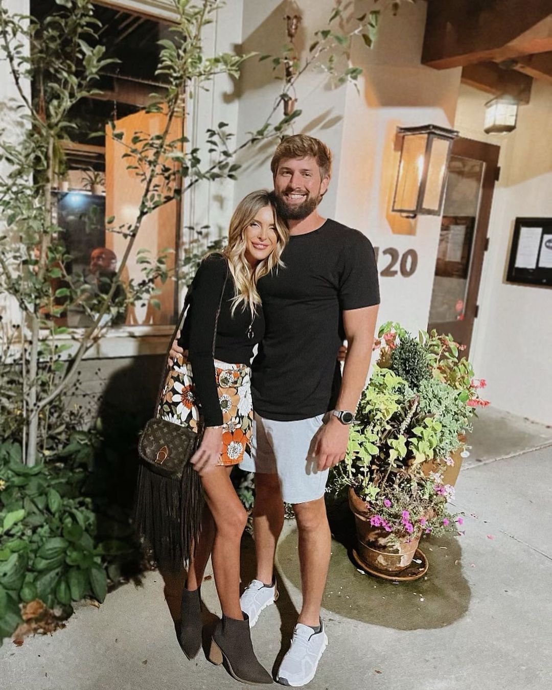 Lindsie Chrisley and her now ex-boyfriend Trent
