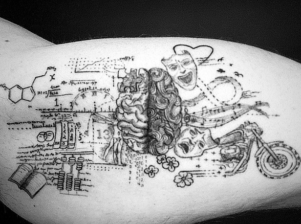 Marcus Rosner’s new tattoo.