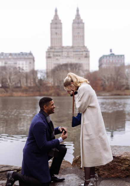 Romeo Alexander is engaged to his girlfriend Caroline.