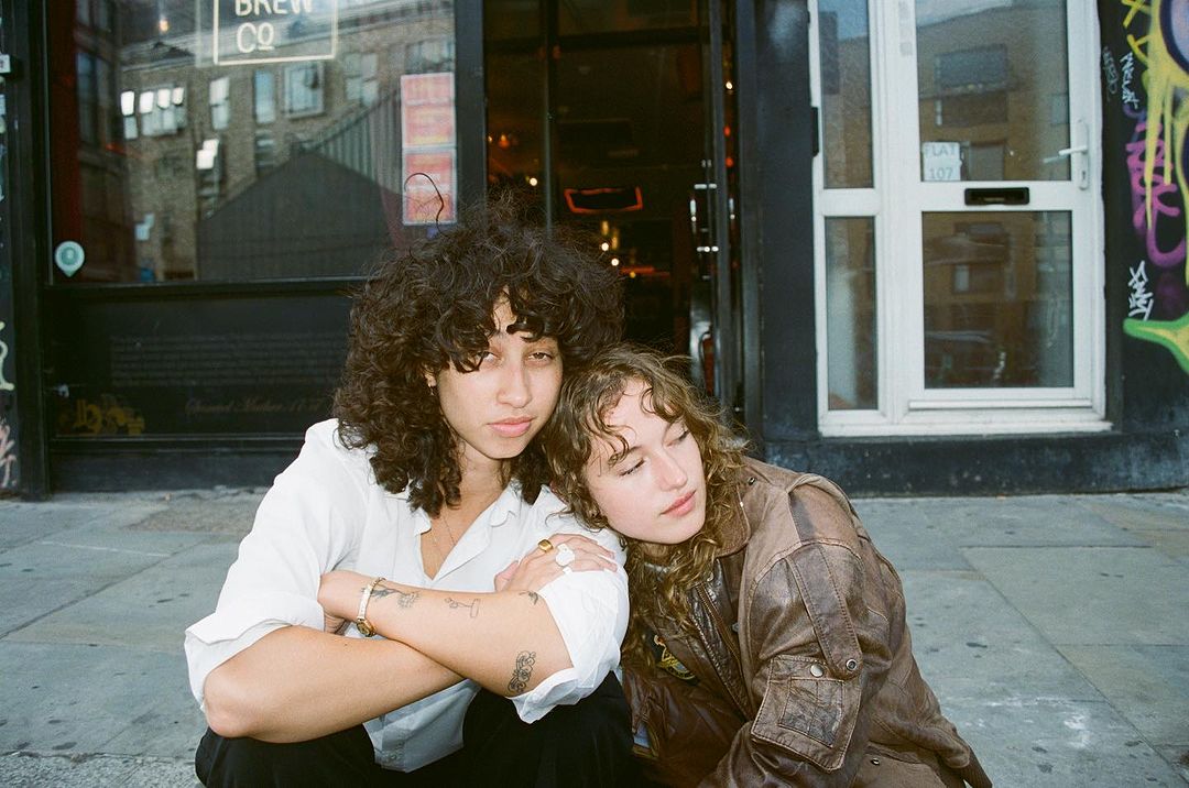 Towa Bird with her partner Liv Solomon