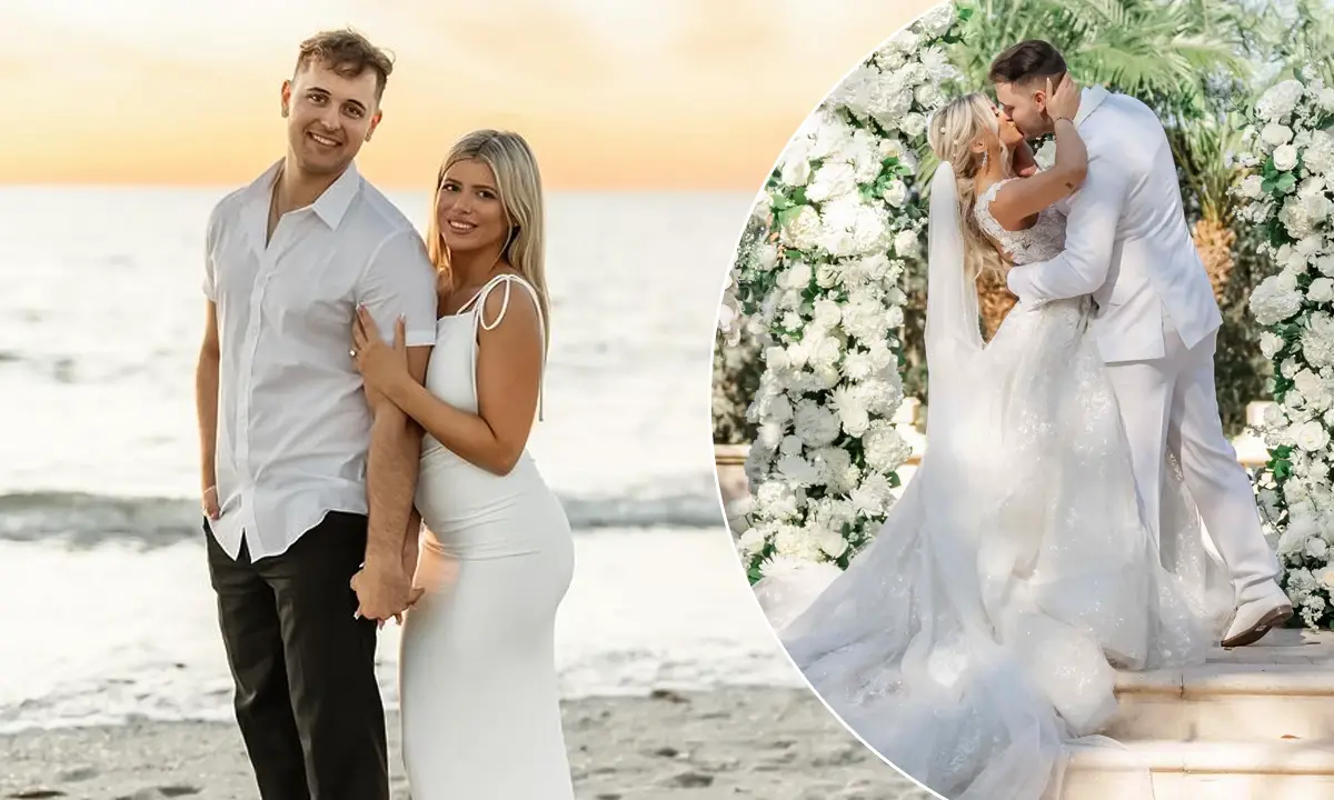 TikTok Couple Mariah Covarrubias and Bill Ritter Get Married in Florida
