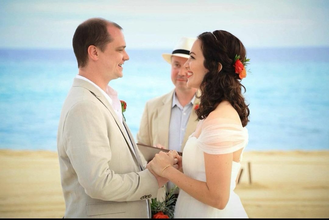Mike Flanagan celebrated his eighth wedding anniversary with his wife, Kate Siegel, in 2024.