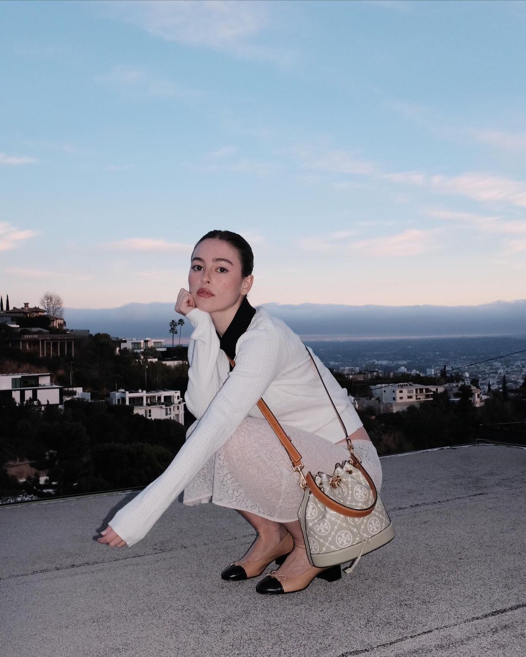 Logan Lerman's long time partner, Analuisa Corrigan