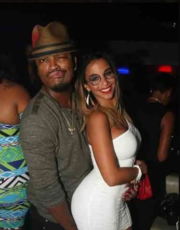 Crystal Renay with her ex husband Ne-Yo