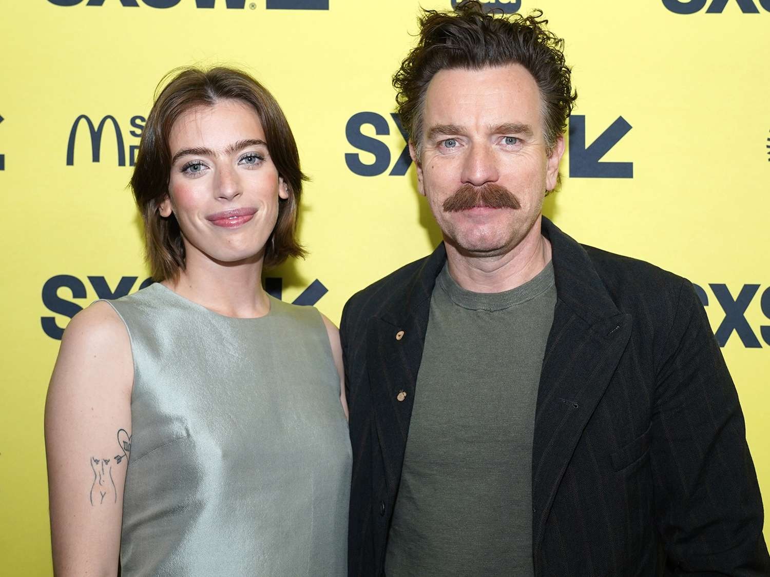Ewan McGregor with his daughter Clara McGregor