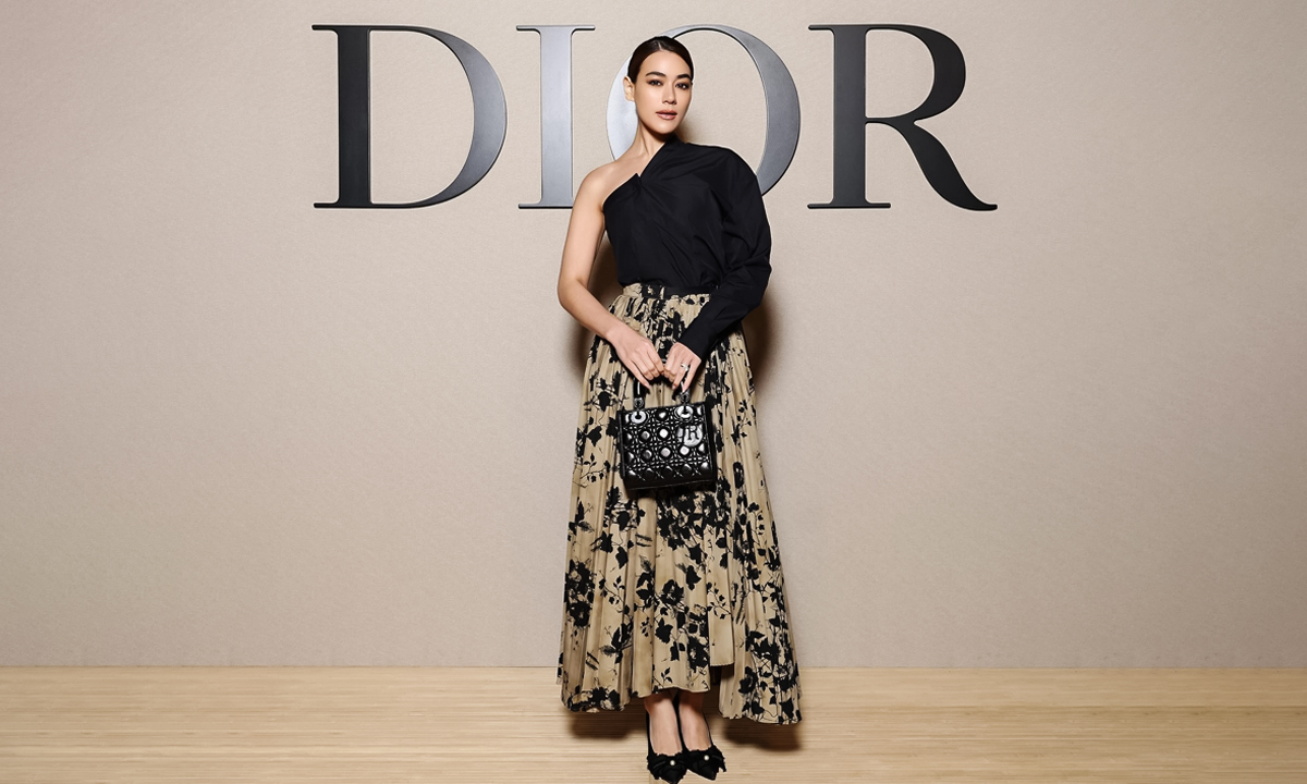 Kimberley Anne Woltemas Wore Dior on Her Wedding Day
