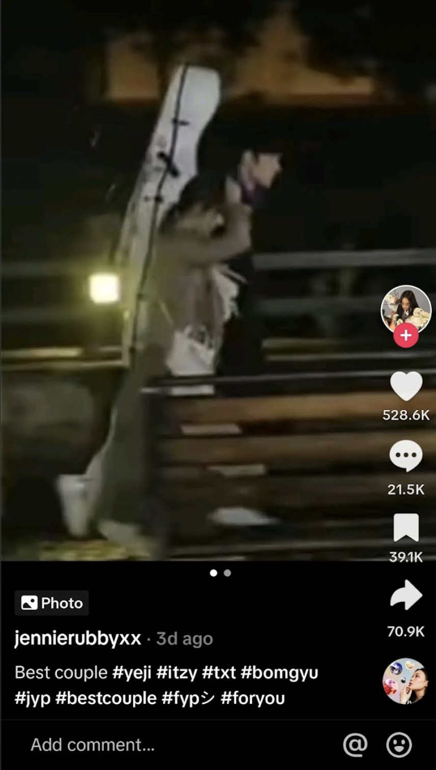 Beomgyu and Yuji spotted by a fan