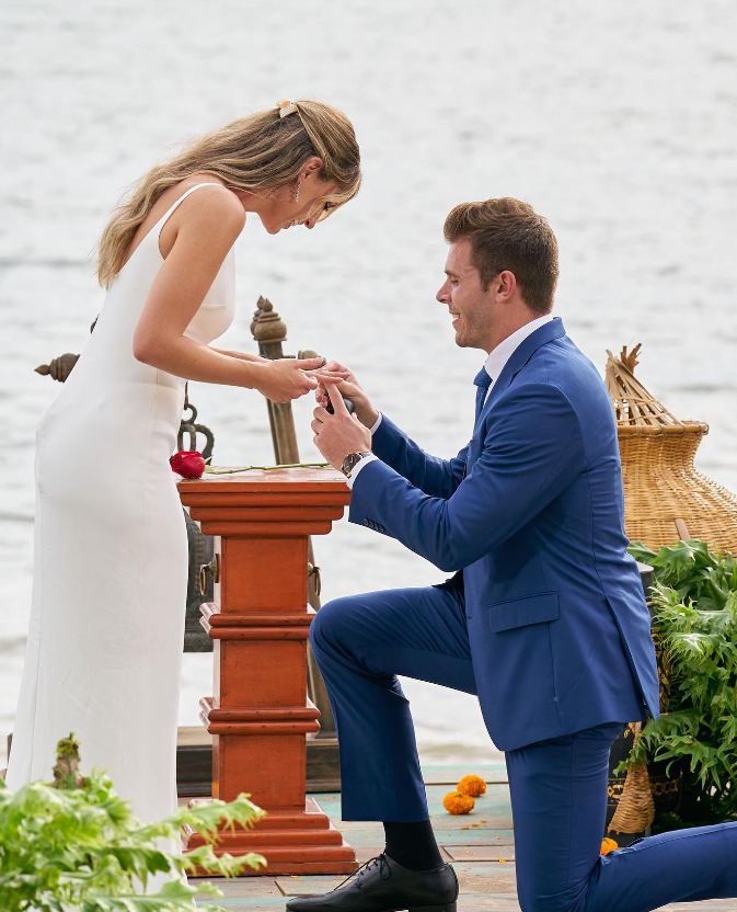 Zach Shallcross and Katy Biggar engaged