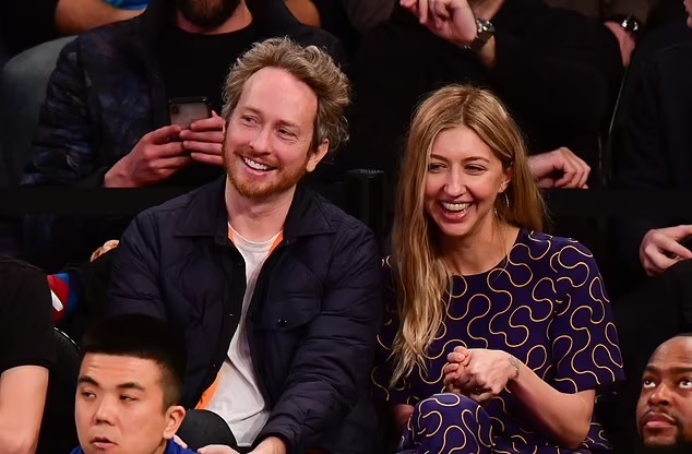 Zeb Wells with his ex-wife Heidi Gardner