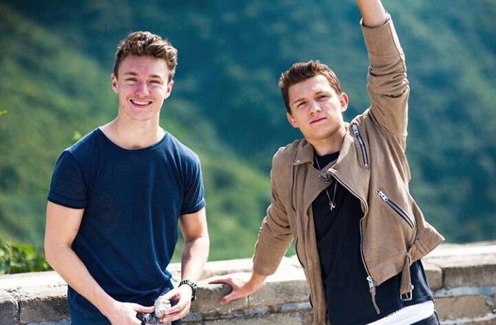 Harrison Osterfield and Tom Holland