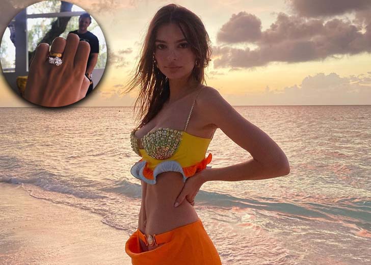 Surprise! Turns Out Emily Ratajkowski’s Engagement Ring Was Just a Paperclip