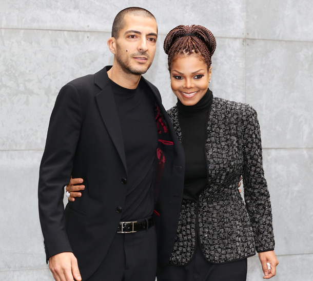 Janet Jackson with her third husband Wissam Al Mana.