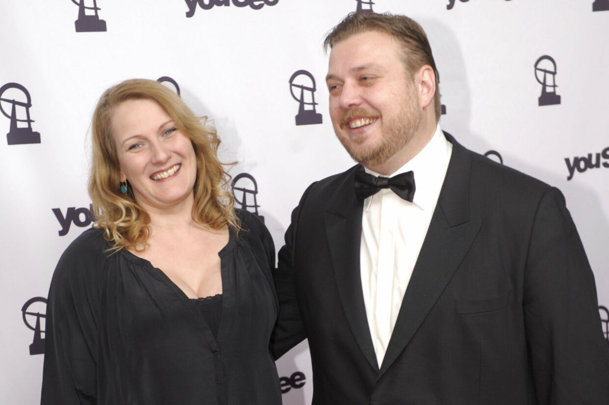 Nicolas Bro with his wife Theresa Stougaard Petersen.