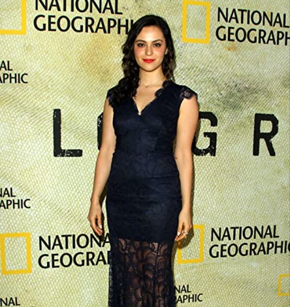 May Calamawy during the premiere of 'The Long Road Home'