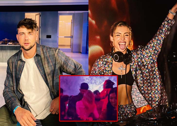 Harry Jowsey and Charly Jordan Were Seen Kissing at Super Bowl Party — Are They Dating?