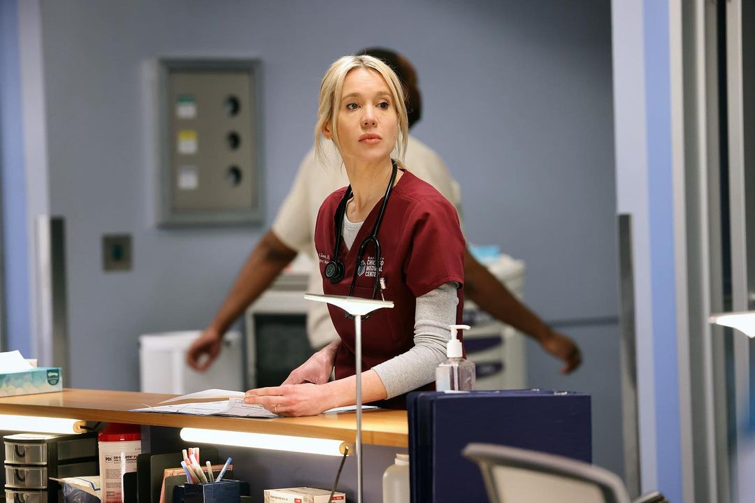 Kristen Hager as Dr. Stevie Hammer in 'Chicago Med'