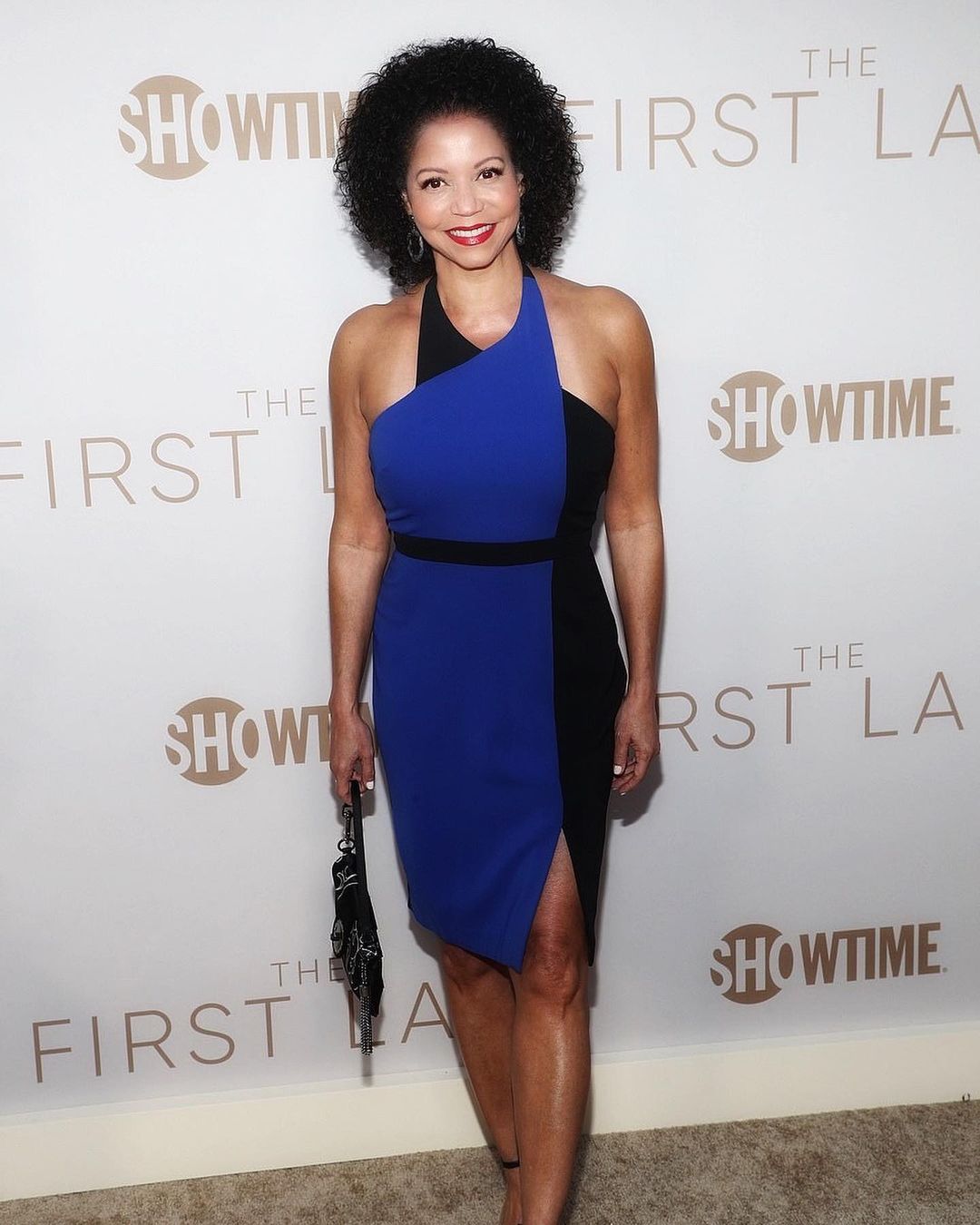 Gloria Reuben at the premiere of 'The First Lady' in Los Angeles