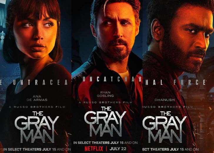 Netflix Releases Exclusive Posters for ‘The Gray Man,’ Trailer, and Release Date