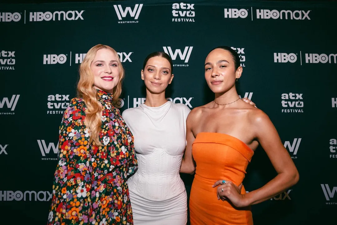 Westworld stars Evan Rachel Wood, Angela Sarafyan, and Aurora Perrineau at the ATX TV Festival