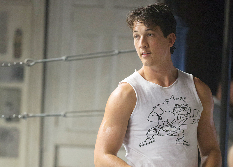 Miles Teller gained muscles for his role as Vinny Pazienza in 'Bleed for This'