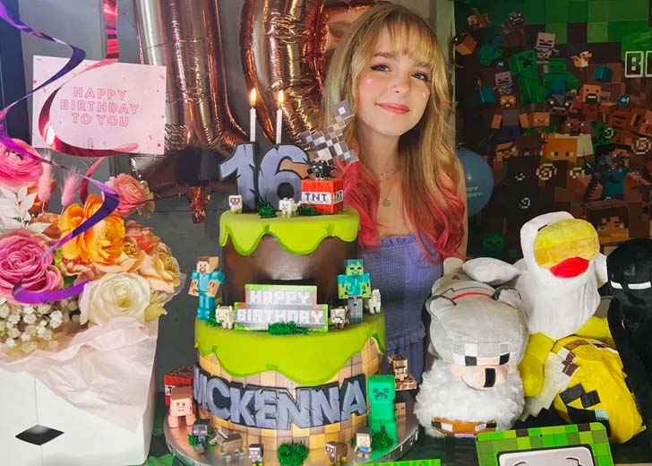 Mckenna Grace Had A Minecraft-Themed Birthday Celebration