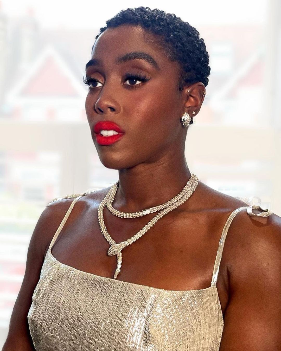 Lashana Lynch has revealed nothing about who she is dating, or if she has a boyfriend or husband.