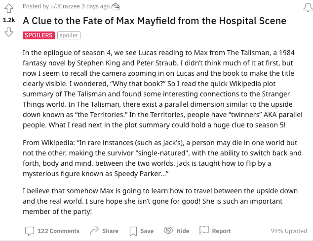 Fan theory about Sadie Sink's character, Max Mayfield's fate on Stranger Things. 